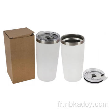 Tasse thermos en acier inoxydable classique